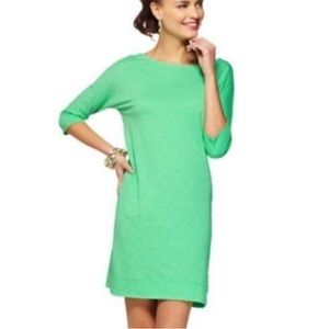 Lilly Pulitzer Cassie Knit Mini Sheath Dress in New Green - S